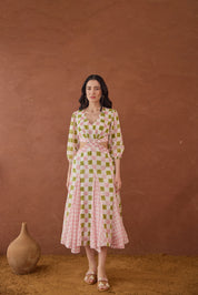 Gardenia Gingham Dress