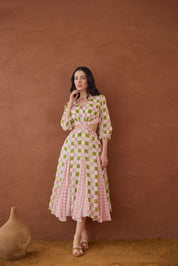 Gardenia Gingham Dress