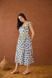 Sky Sketch Dress