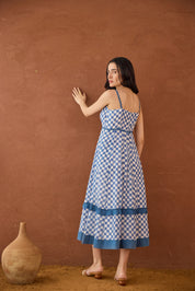 Gingham Sky Dress