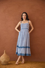 Gingham Sky Dress