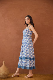 Gingham Sky Dress