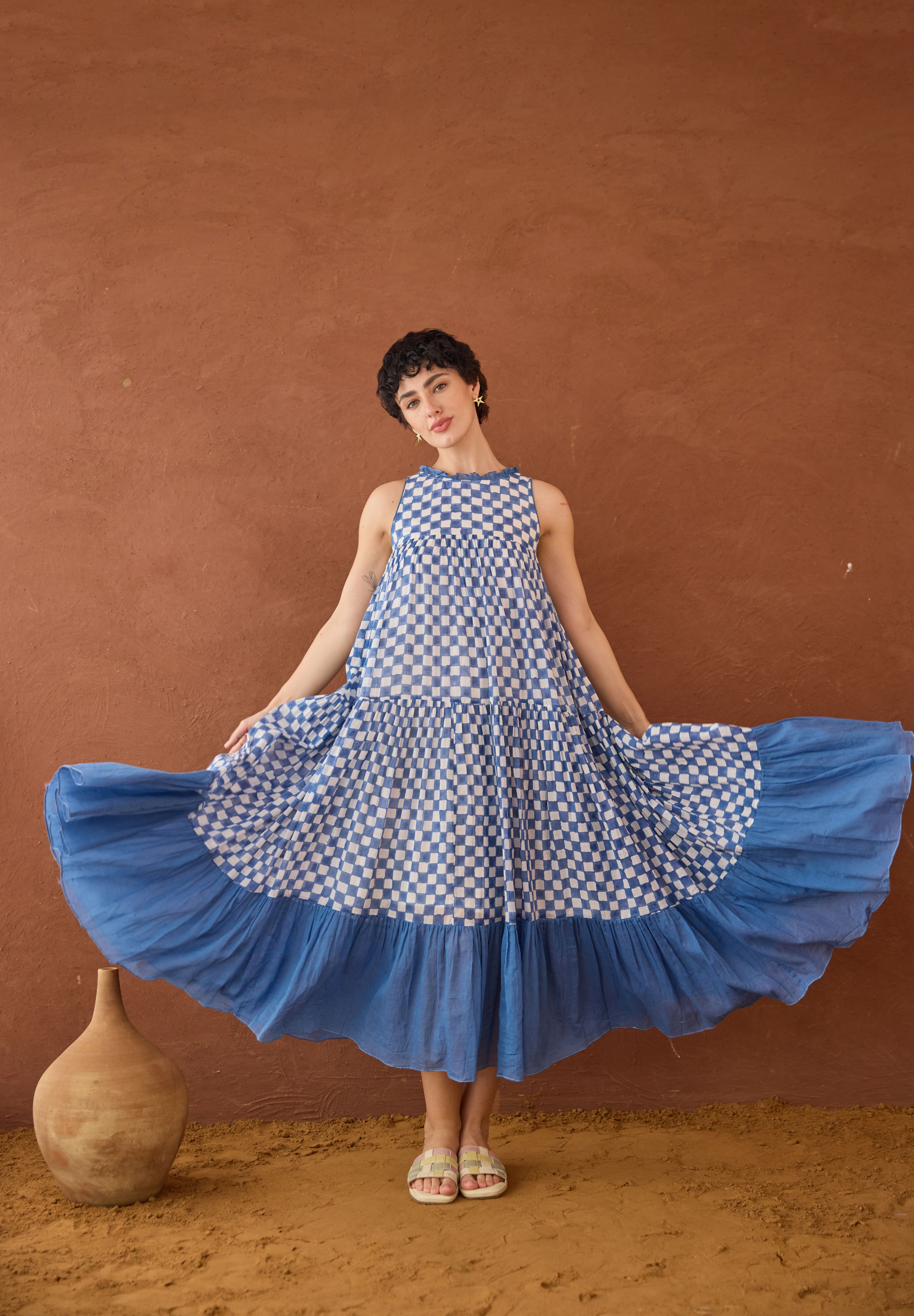 Breezy Blues Dress