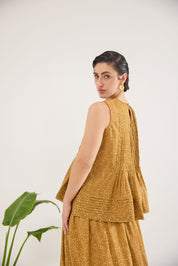 Mustard Mirage Top