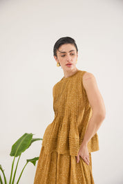 Mustard Mirage Top