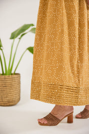 Mustard Mirage Skirt