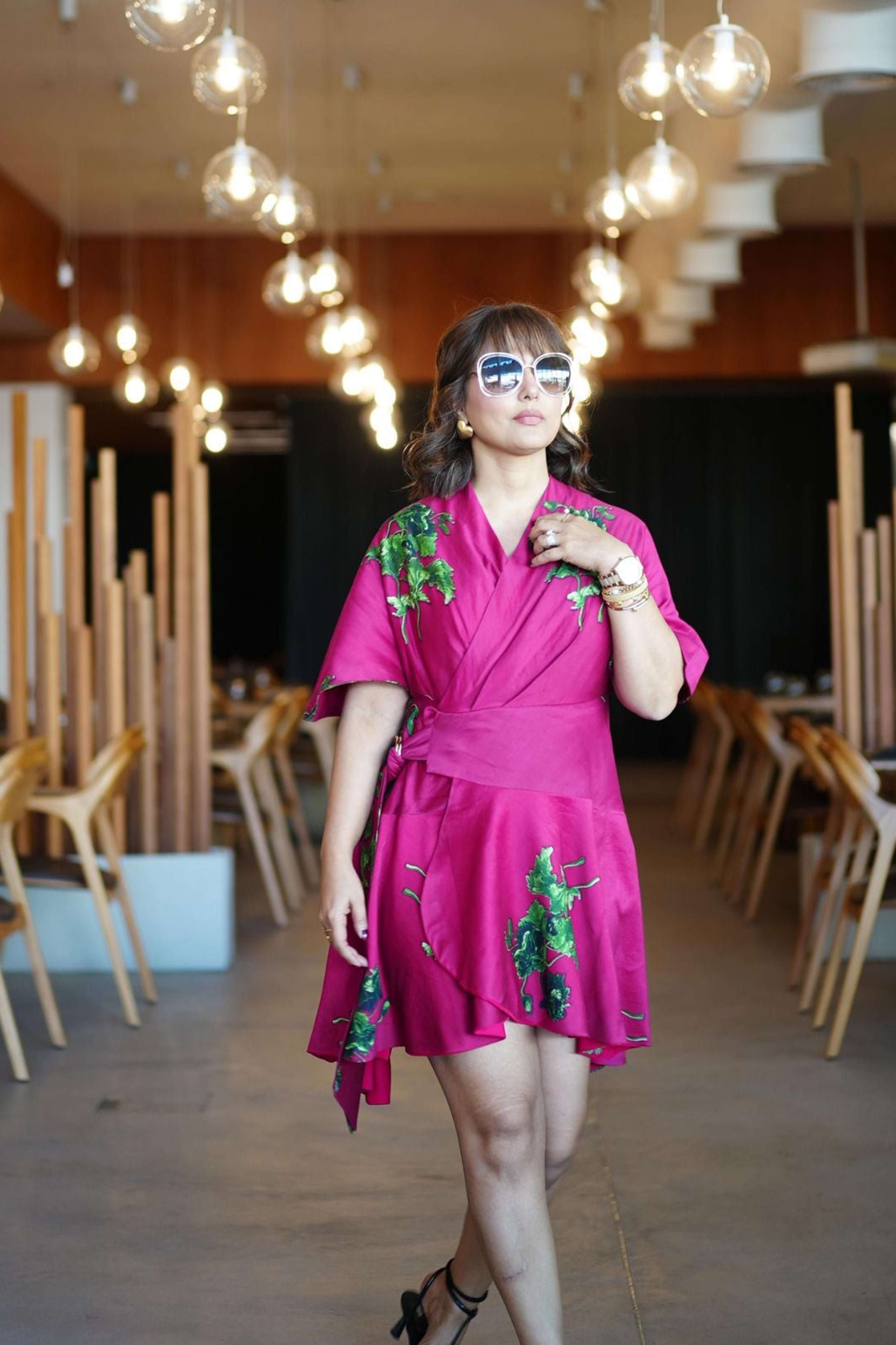 Berry Fizz Beach Dress