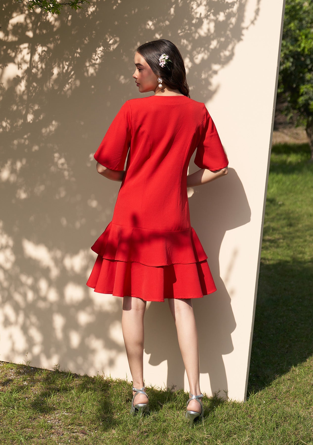 Trinity Dress Red