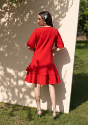 Trinity Dress Red