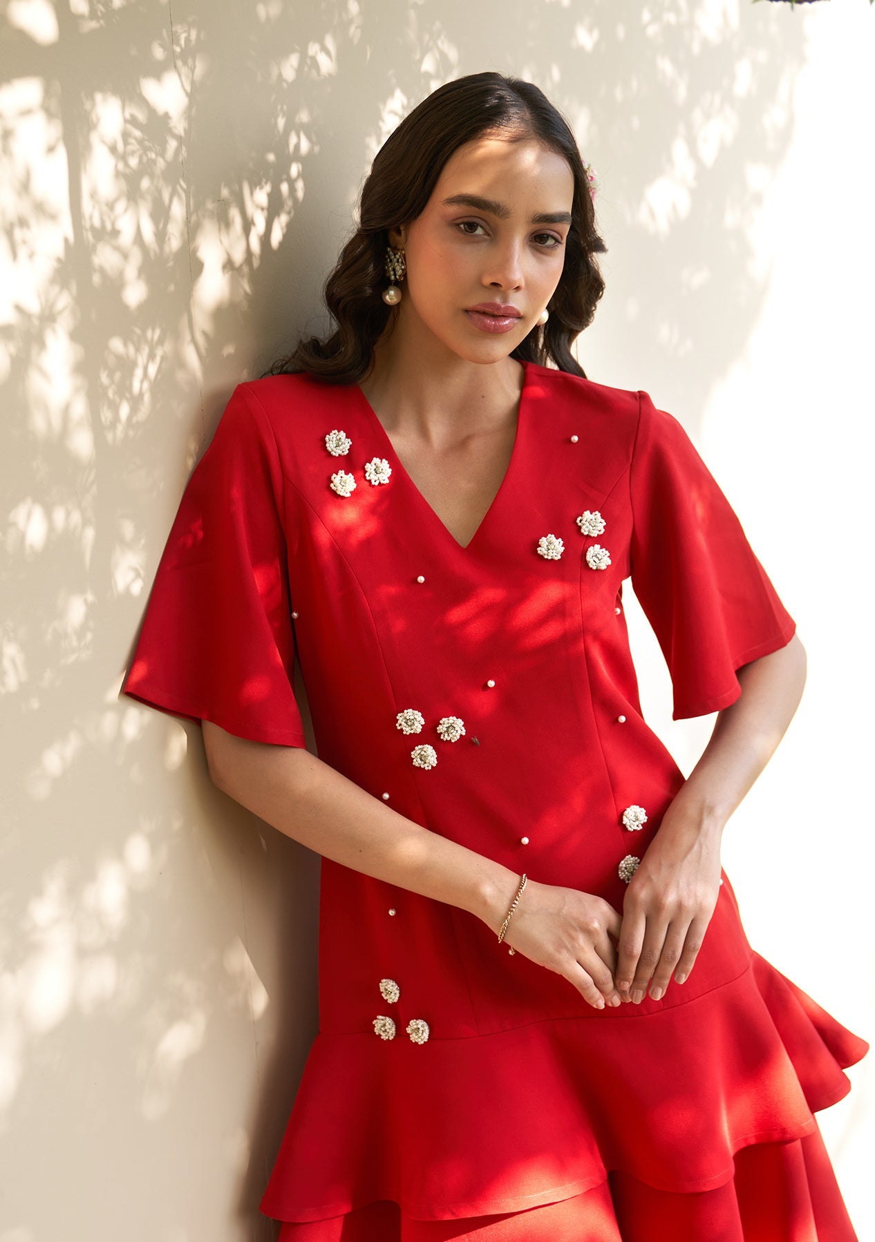 Trinity Dress Red