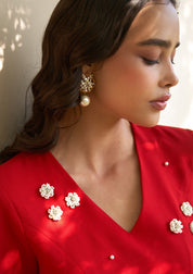 Trinity Dress Red
