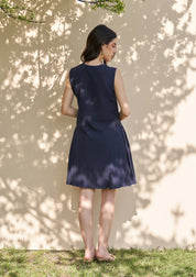 Celine Dress Navy