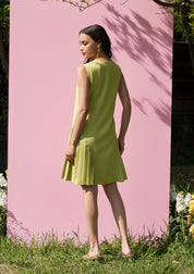 Celine Dress Cyber Green