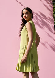 Celine Dress Cyber Green