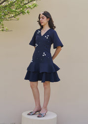 Trinity Dress Navy