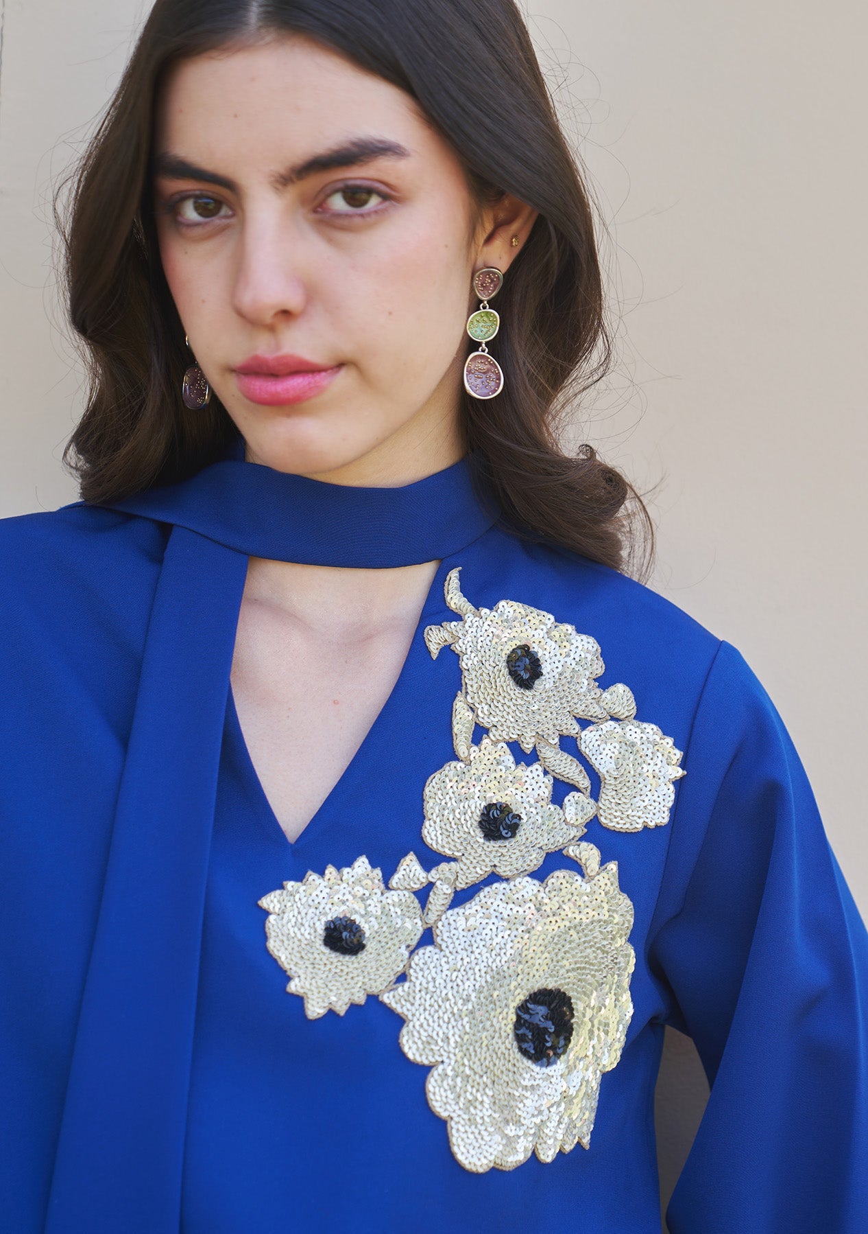 Dahlia Co-ord Set Blue