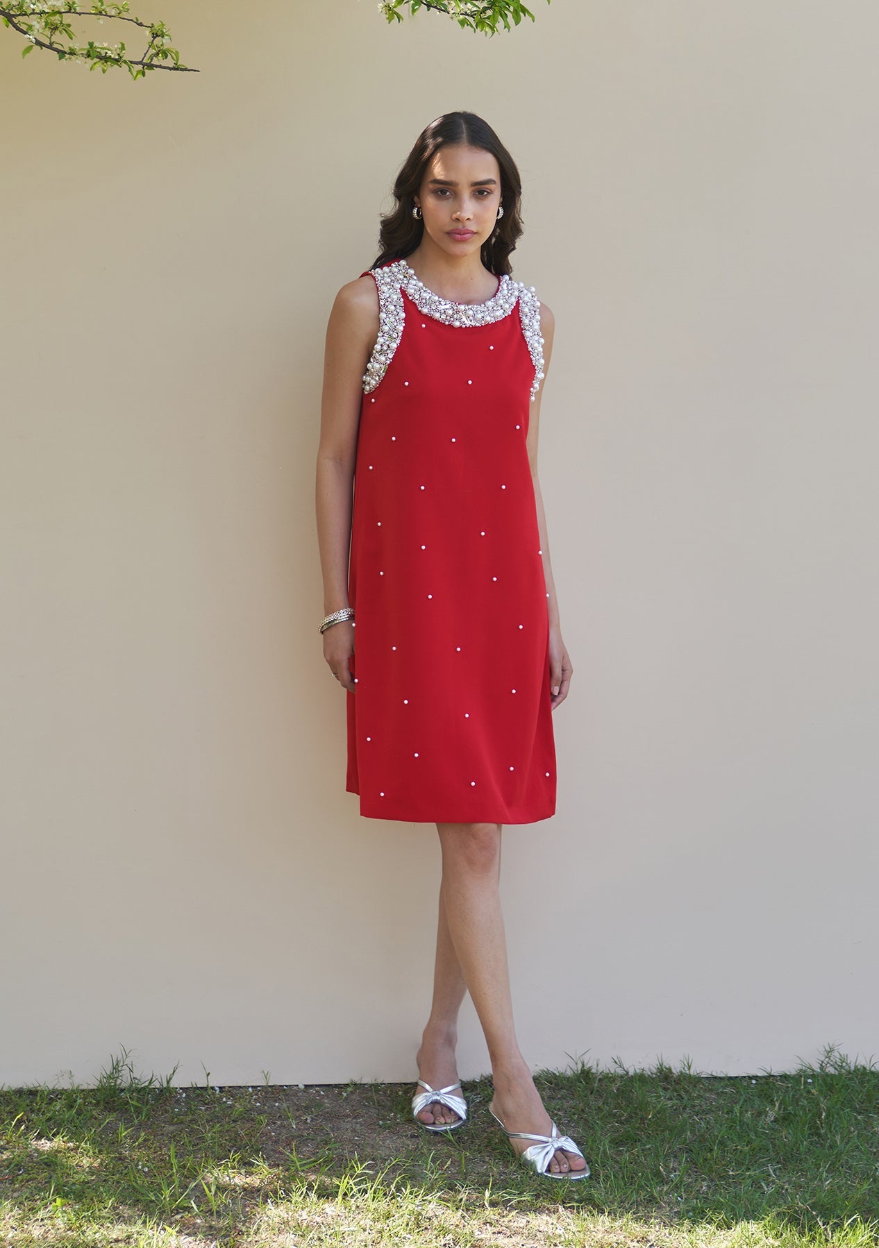 Gracie Dress Red