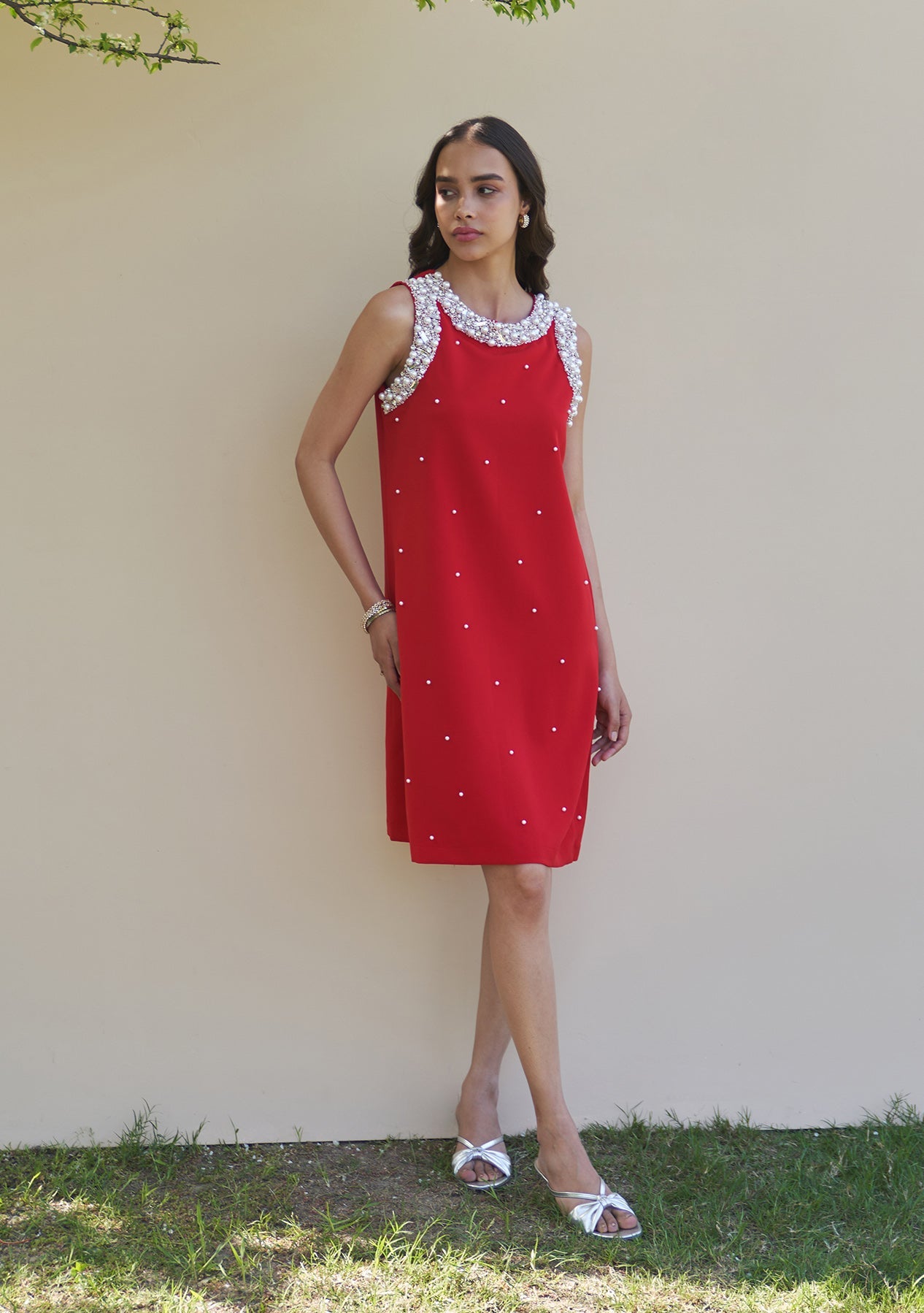 Gracie Dress Red