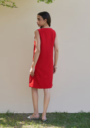 Gracie Dress Red