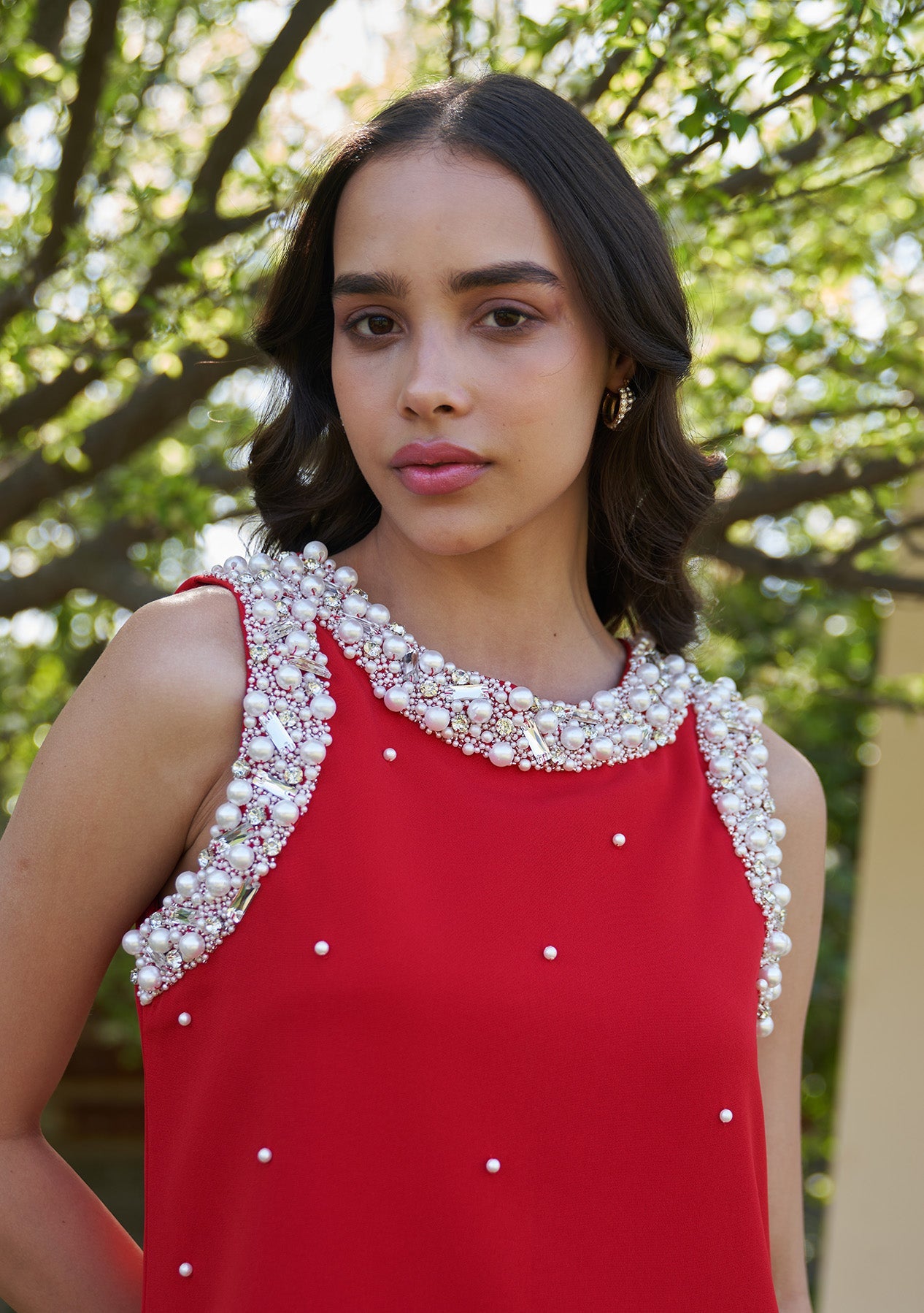 Gracie Dress Red