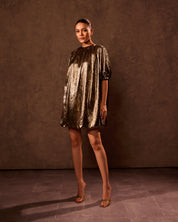 Gold Bubble Dress