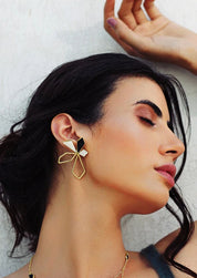 Curlicue Studs