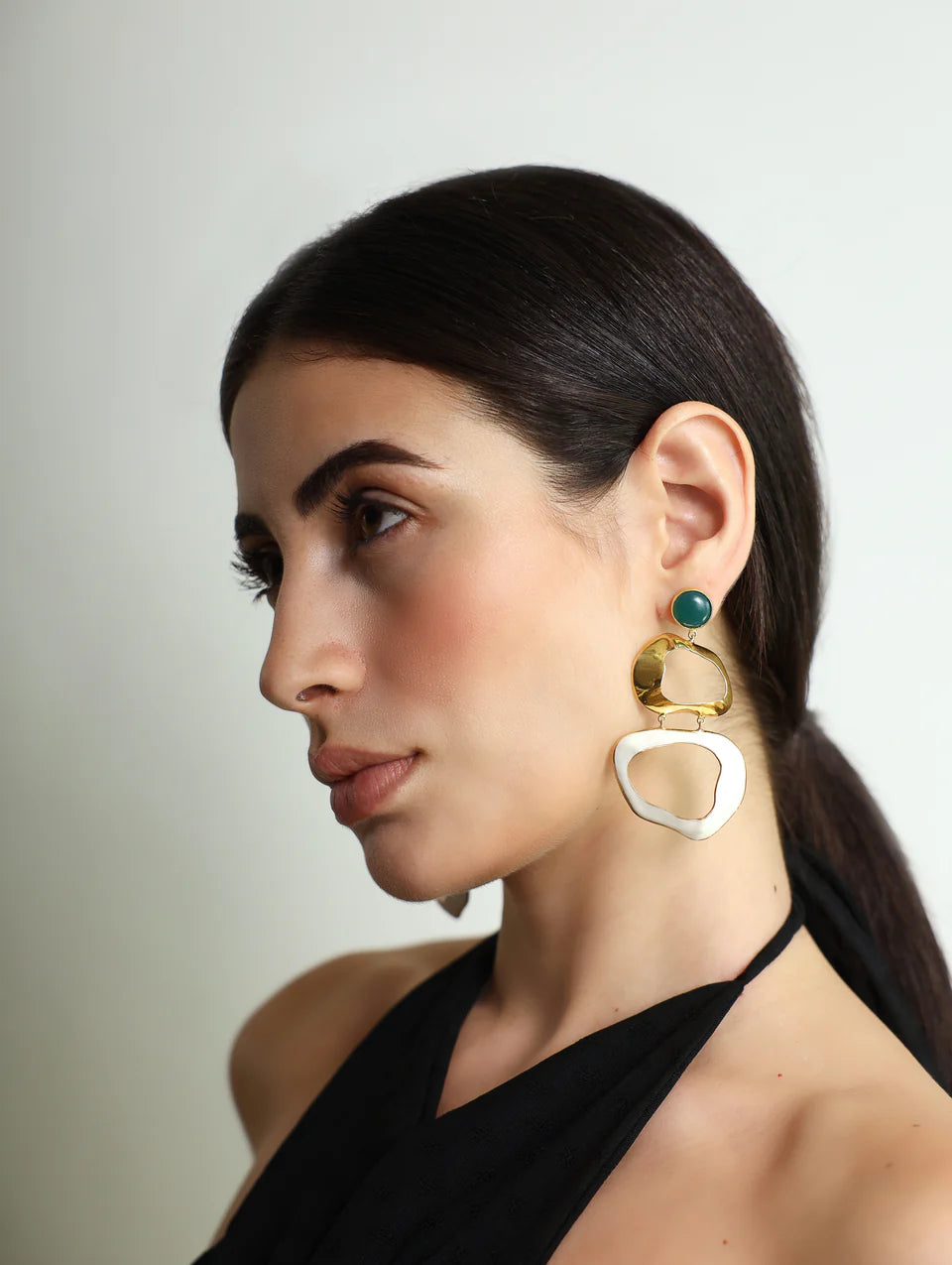 Drift Earrings Green