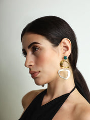 Drift Earrings Green