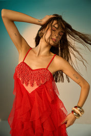 Lexa Embroidered Dress
