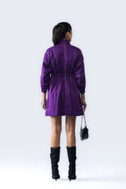 Dress With Hand Embroidered Brand Logo