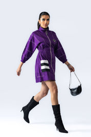 Dress With Hand Embroidered Brand Logo