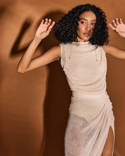 Amelia Knit Draped Top