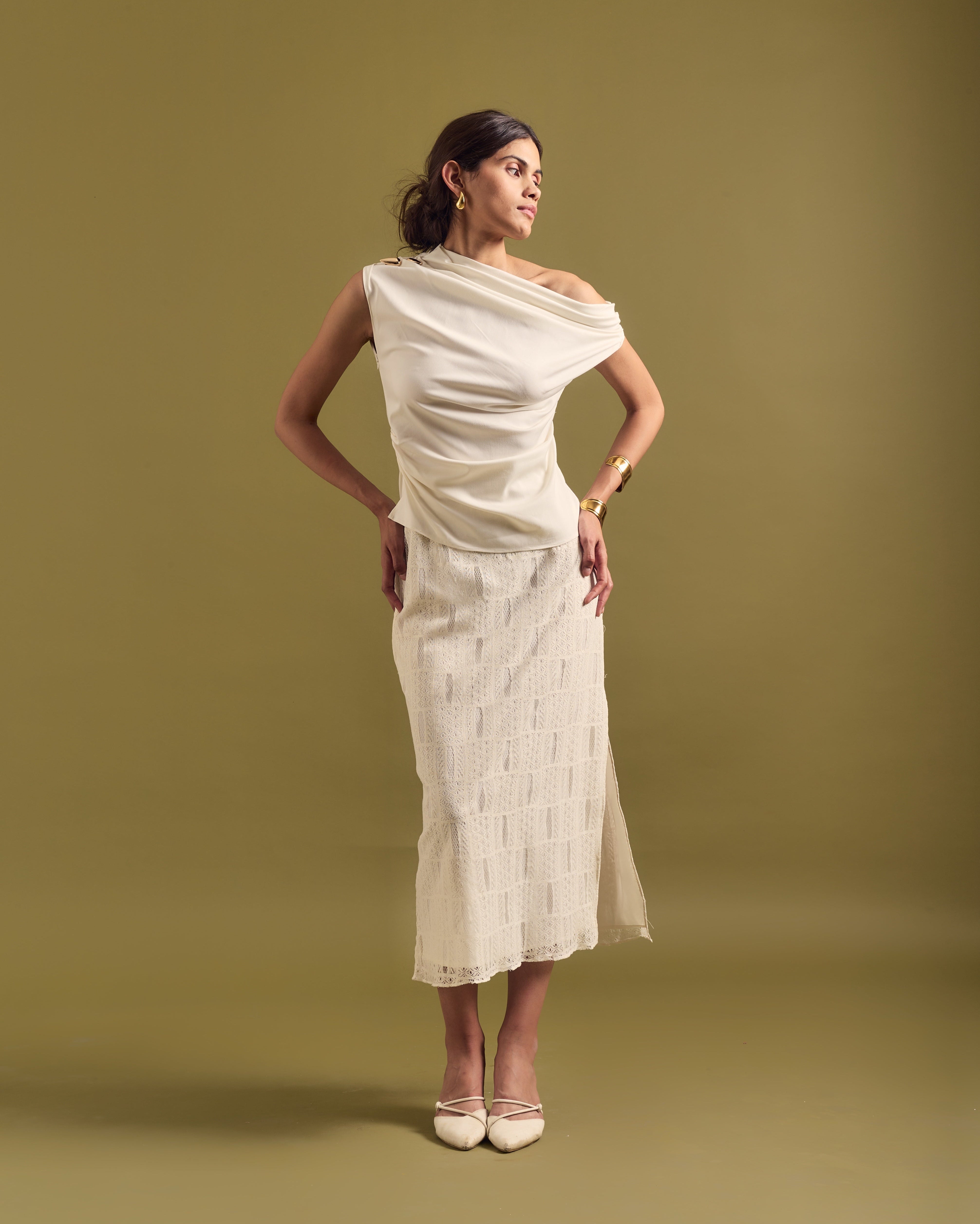 Nira Lace Skirt