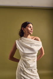 Elara Drape Top