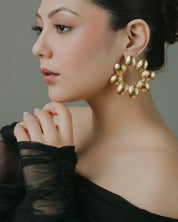 Leafy Floral Earrings