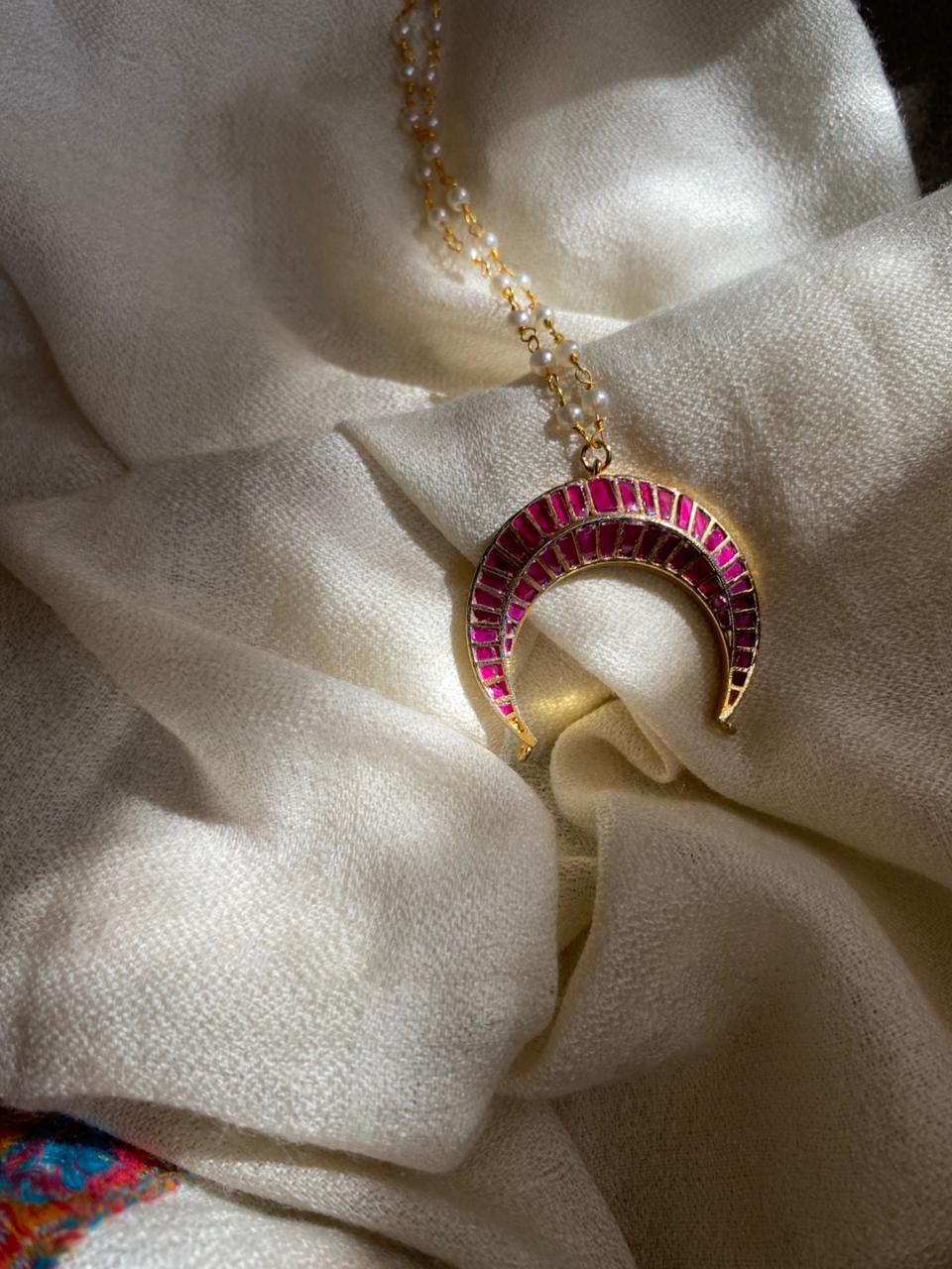 Pink Moon Pendant