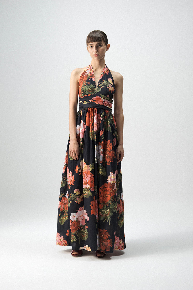 Bloody Mary Halter Neck Dress