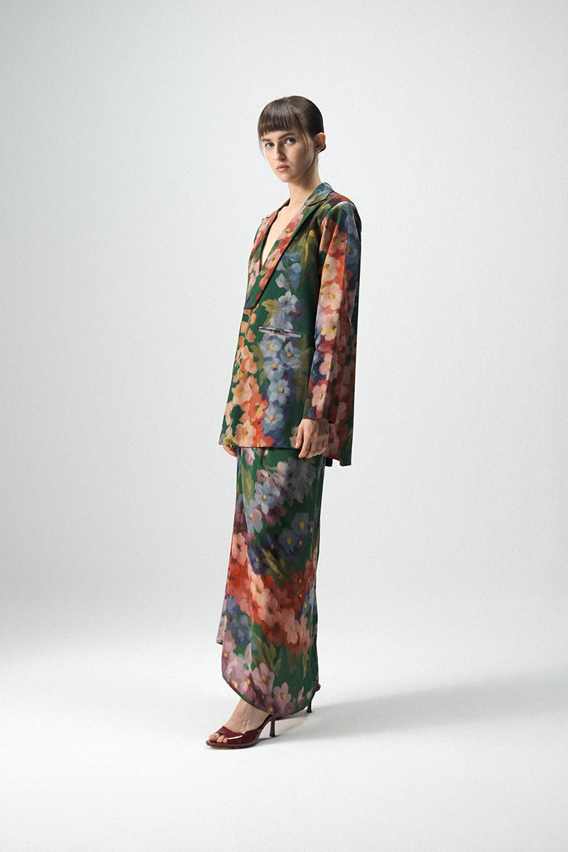 Thea Blazer & Skirt Set