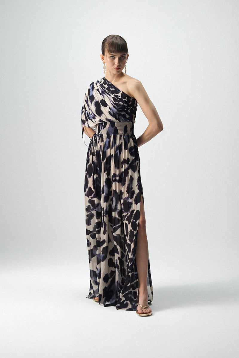 Samburu One Shoulder Dress