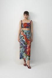 Darlington Embroidered Blouse and Skirt Set