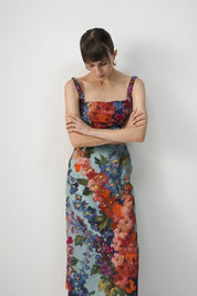 Darlington Embroidered Blouse and Skirt Set
