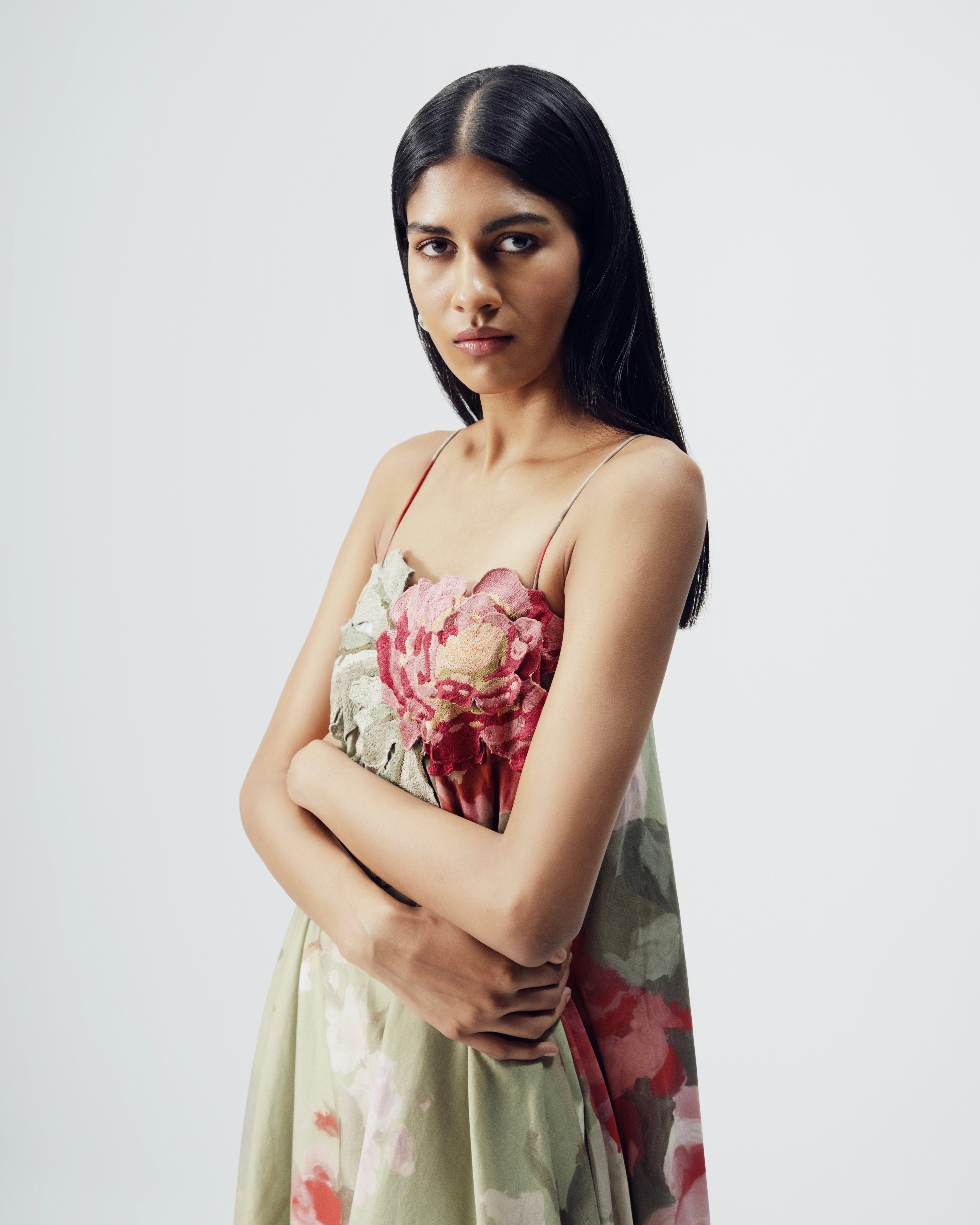 Roos Patchwork Dress