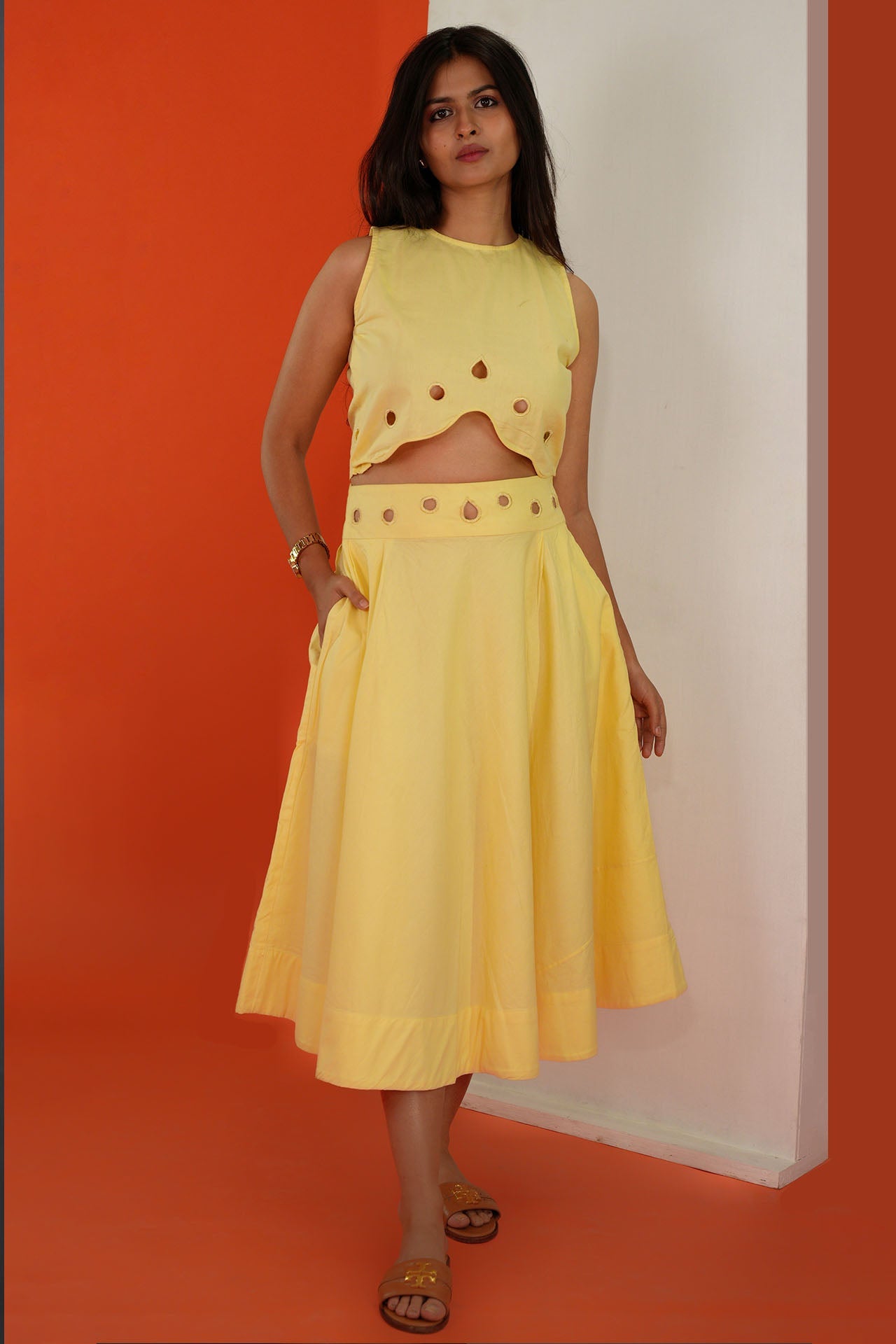 Yellow Summer Co-ord Set