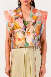 Bloomscape Co-ord with Jacket