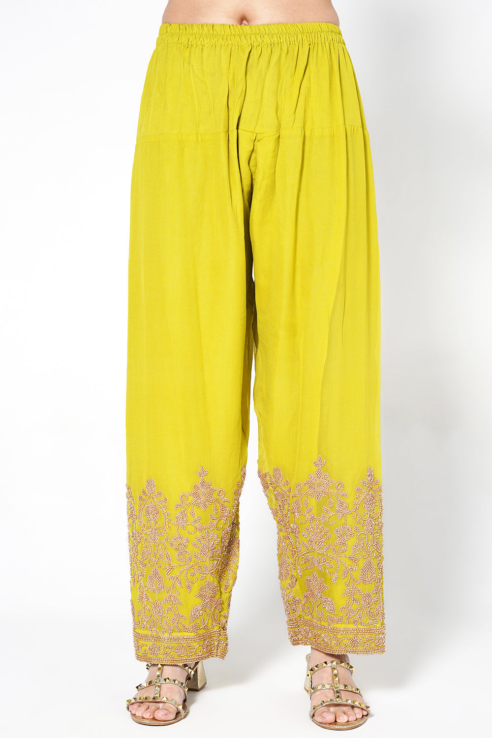 Black Kurta Set With Contrast Straight Pants