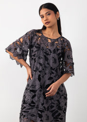 Cutwork Dress