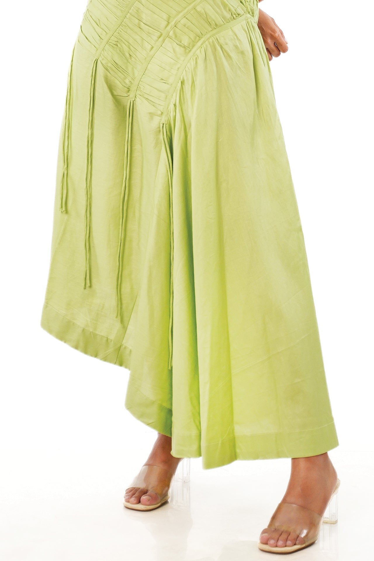 Sneha Adwani in Pleated Midi Dress