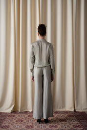 Sage satin set image 1