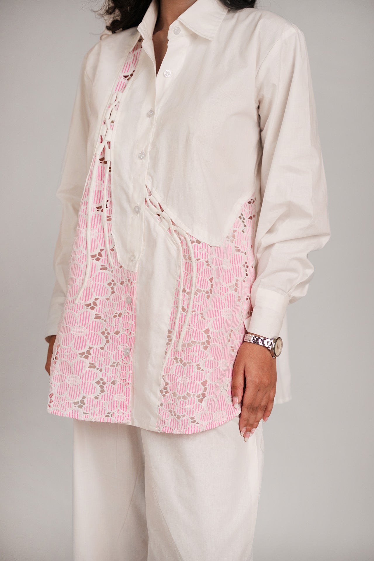 Striped Floral Co-ord Set
