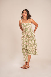 Meher Taluja in Layered Printed Dress